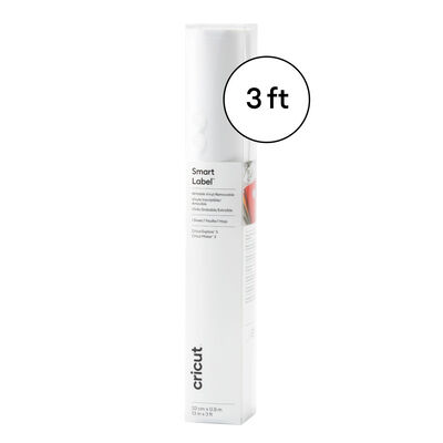 Vinyle inscriptible Smart Label™ – Amovible, Transparent (0,9 m (3 pi))